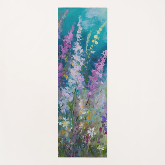 Bloemige Harmonie Yoga Mat (Voorkant)
