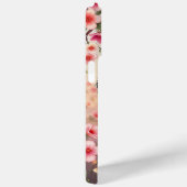 Bloemige hondenportret Moderne huisdierenliefhebbe Case-Mate iPhone Case (Achterkant / Rechts)