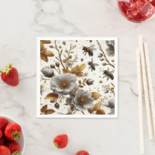 bloemige honingbijen thema Papier Bord Servet (Insitu)