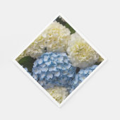 Bloemige Hydrangea's Papieren Servetten (Hoek)
