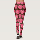 Bloemige Infused Mocha Leggings (Achterkant)