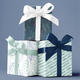 Bloemige inpakpapiervellen gefeliciteerd inpakpapier vel