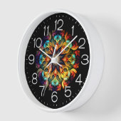 Bloemige Kaleidoscoop Ontwerp-44656 (Hoek)
