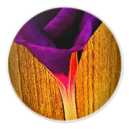  bloemige keramische knop