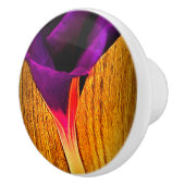  bloemige keramische knop (Rechts)