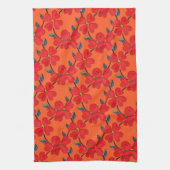 Bloemige keukendoek theedoek (Verticaal)