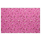 Bloemige klaprozen roze patroon. stof (Yard (91,4 cm))