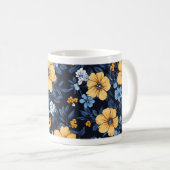 Bloemige koffiemok (Voorkant rechts)