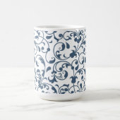 Bloemige koffiemok van 15oz (Center)