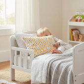 Bloemige kussen voor kinderkamer decoratie