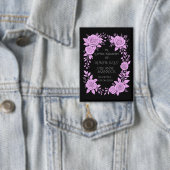 BLOEMIGE LAVENDEL. AAN AANDENKEN KEEPSAKE, BUTTON (Insitu)