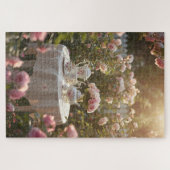 Bloemige Leeshoek Legpuzzel (Horizontaal)