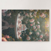 Bloemige Leeshoek Legpuzzel (Horizontaal)