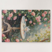 Bloemige Leeshoek Legpuzzel (Horizontaal)
