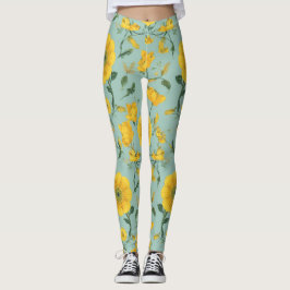 Bloemige Leggings