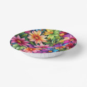 Bloemige Liefde - Papieren Bord (Gebogen)