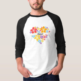Bloemige Liefdeshart T-shirt