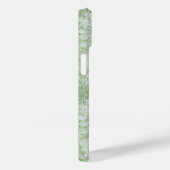 Bloemige Madeliefje Fluwelen LIme Groen Case-Mate iPhone Case (Achterkant / Rechts)