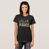 Bloemige Mama T-Shirt (Voorkant volledig)