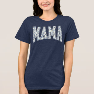 Bloemige Mama Tri-Blend Shirt