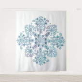 Bloemige Mandala Wandkleed (Voorkant)