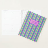 Bloemige Medley Strepen Planner (Display)