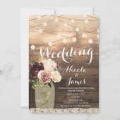 Bloemige metselpot & lichten Rustieke landelijke b Kaart (Voorkant)