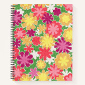 Bloemige mix notitieboek (Voorkant)
