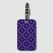 Bloemige Moderne Boho Elegante Abstracte Patroon # Bagagelabel (Voorkant (verticaal))