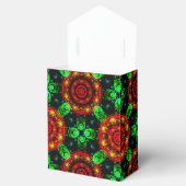Bloemige Moderne Boho Elegante Abstracte Patroon # Bedankdoosjes (Geopend)