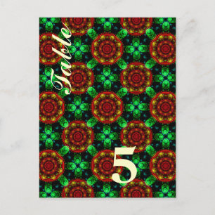 Bloemige Moderne Boho Elegante Abstracte Patroon # Briefkaart