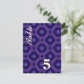 Bloemige Moderne Boho Elegante Abstracte Patroon # Briefkaart (Staand voorkant)