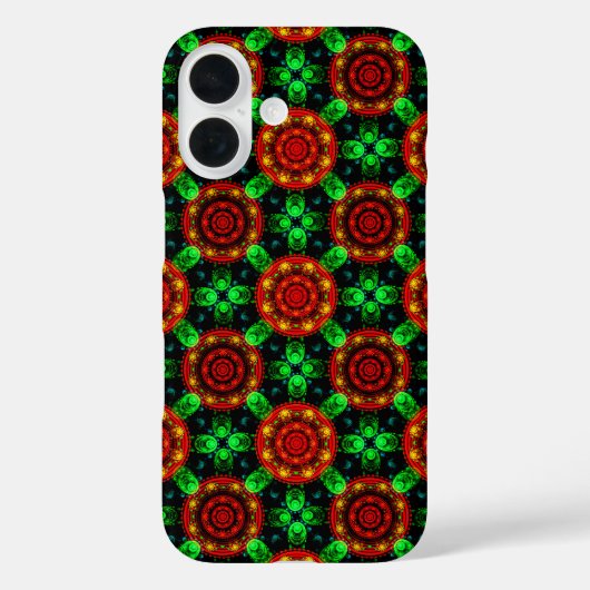 Bloemige Moderne Boho Elegante Abstracte Patroon # Case-Mate iPhone Case (Achterkant)