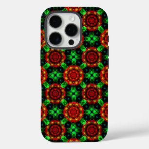 Bloemige Moderne Boho Elegante Abstracte Patroon # iPhone 16 Pro Hoesje