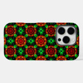 Bloemige Moderne Boho Elegante Abstracte Patroon # Case-Mate iPhone Case (Achterkant (horizontaal))