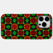 Bloemige Moderne Boho Elegante Abstracte Patroon # Case-Mate iPhone Case (Achterkant (horizontaal))