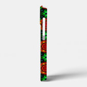 Bloemige Moderne Boho Elegante Abstracte Patroon # Case-Mate iPhone Case (Achterkant / Links)