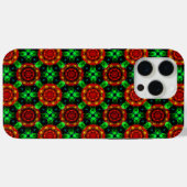 Bloemige Moderne Boho Elegante Abstracte Patroon # Case-Mate iPhone Case (Achterkant (horizontaal))