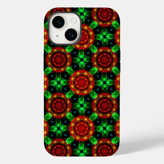 Bloemige Moderne Boho Elegante Abstracte Patroon # Case-Mate iPhone Case (Achterkant)