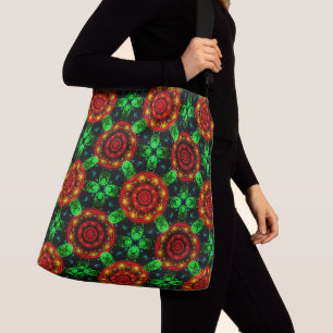 Bloemige Moderne Boho Elegante Abstracte Patroon # Crossbody Tas
