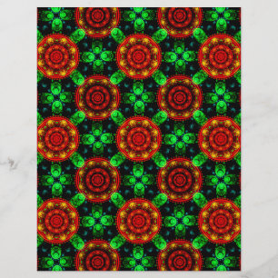 Bloemige Moderne Boho Elegante Abstracte Patroon # Flyer