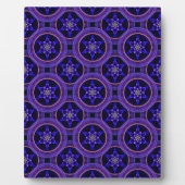 Bloemige Moderne Boho Elegante Abstracte Patroon # Fotoplaat (Voorkant)