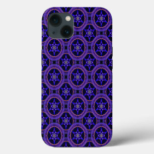 Bloemige Moderne Boho Elegante Abstracte Patroon # iPhone 13 Hoesje