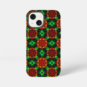 Bloemige Moderne Boho Elegante Abstracte Patroon # iPhone 13 Mini Hoesje