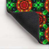 Bloemige Moderne Boho Elegante Abstracte Patroon # Muismat (Hoek)