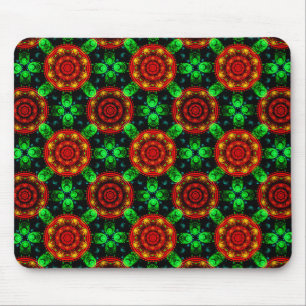 Bloemige Moderne Boho Elegante Abstracte Patroon # Muismat