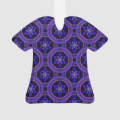 Bloemige Moderne Boho Elegante Abstracte Patroon # Ornament (achterkant)