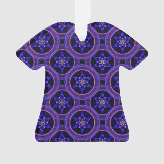 Bloemige Moderne Boho Elegante Abstracte Patroon # Ornament (voorkant)