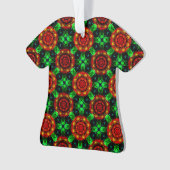 Bloemige Moderne Boho Elegante Abstracte Patroon # Ornament (voorkant)