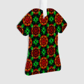 Bloemige Moderne Boho Elegante Abstracte Patroon # Ornament (voorkant)